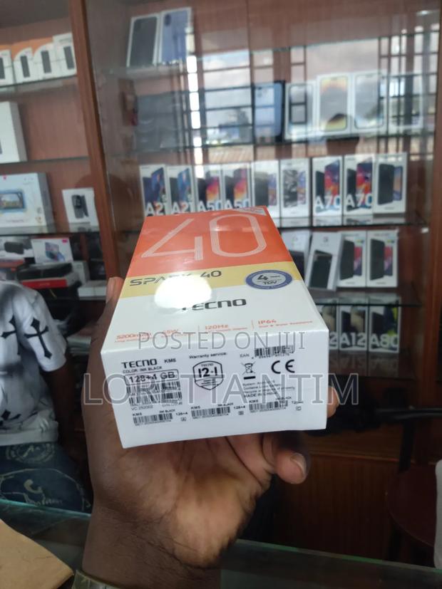 New Tecno Spark 40 128 GB Black photo 2