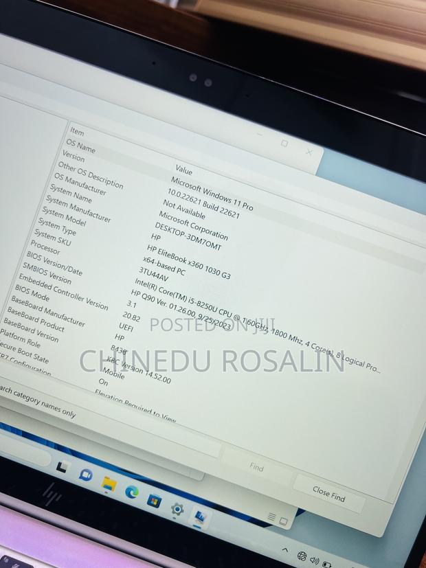 Laptop HP EliteBook X360 1030 G3 16GB Intel Core I5 SSD 256GB photo 9