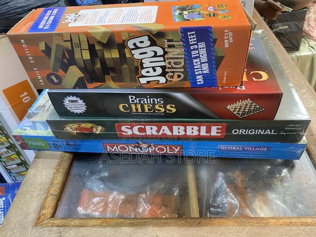 Games (Jenga, Scrabble, Chess and Monopoly) · Photo 4