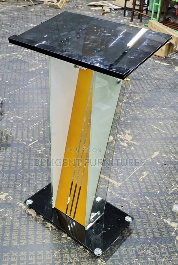 Quality Glass-Made Pulpit at Affordable Price(Payment After Delivery)