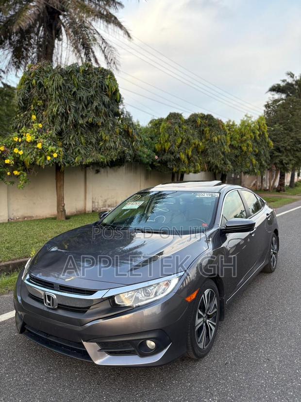 Honda Civic EX-L Sedan 2018 Gray