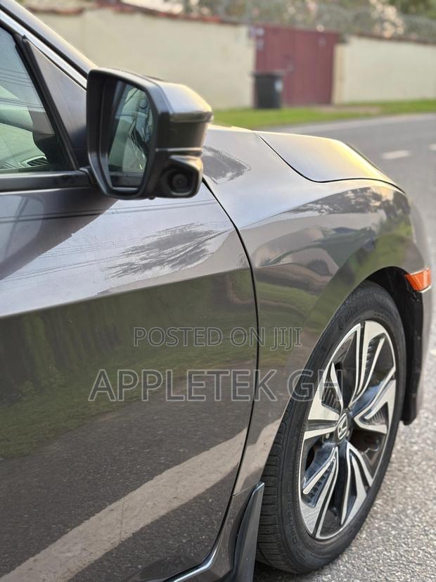 Honda Civic EX-L Sedan 2018 Gray photo 5