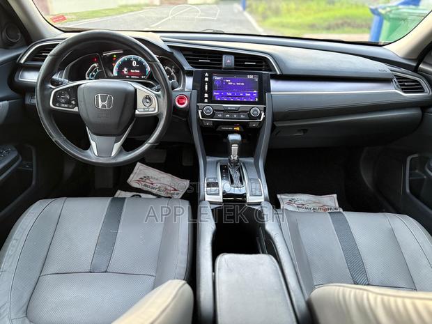 Honda Civic EX-L Sedan 2018 Gray photo 4