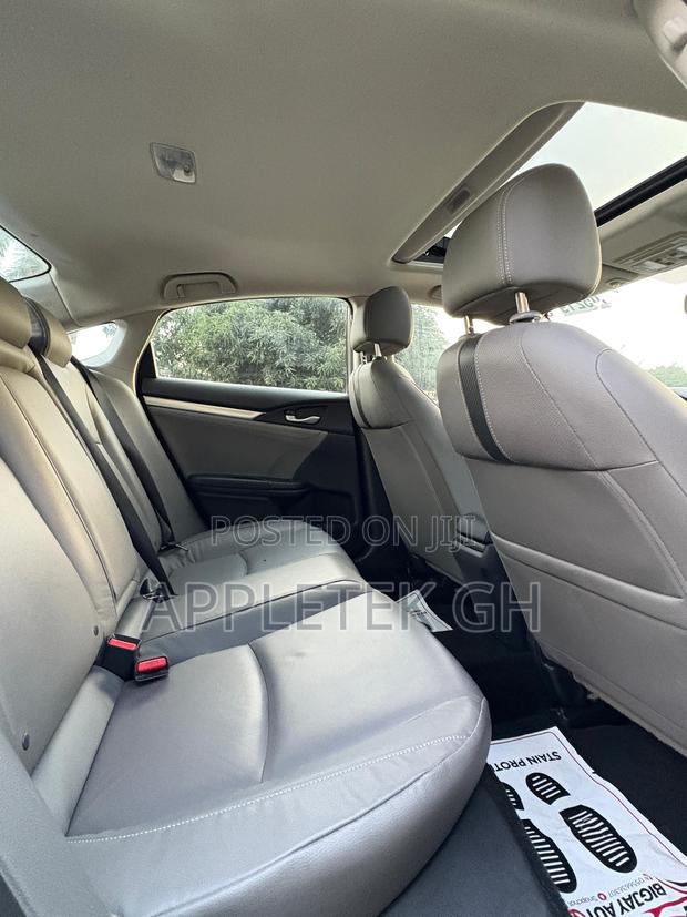 Honda Civic EX-L Sedan 2018 Gray photo 6