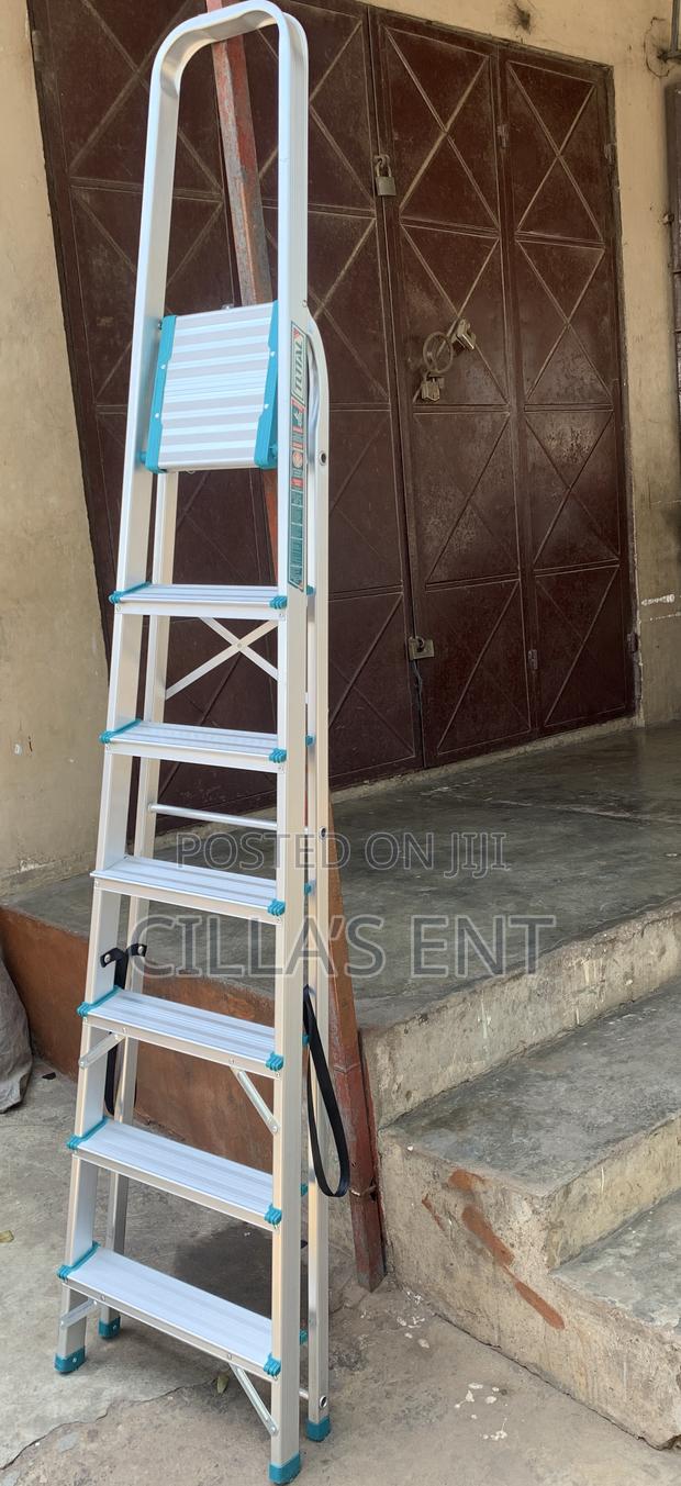 Aluminum Household Ladder a-Shape 7steps photo 2