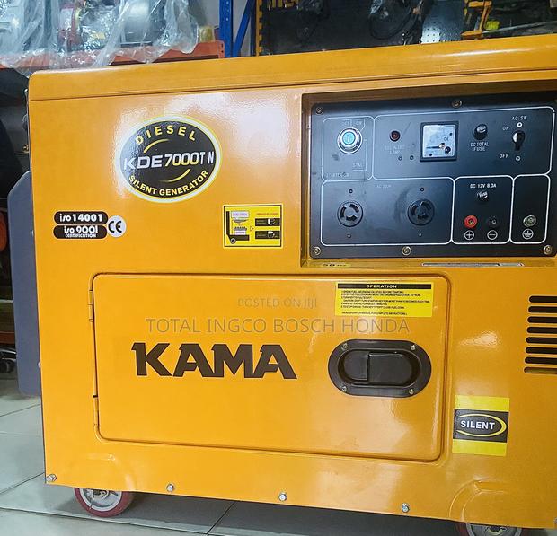 Generator Kama Single Phase Electric Start Desiel Genset