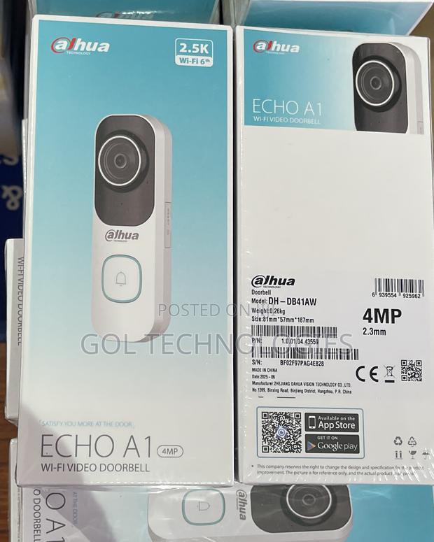 Dahua Echo A1 Db41aw 4mp Wifi Video Doorbell · Photo 3