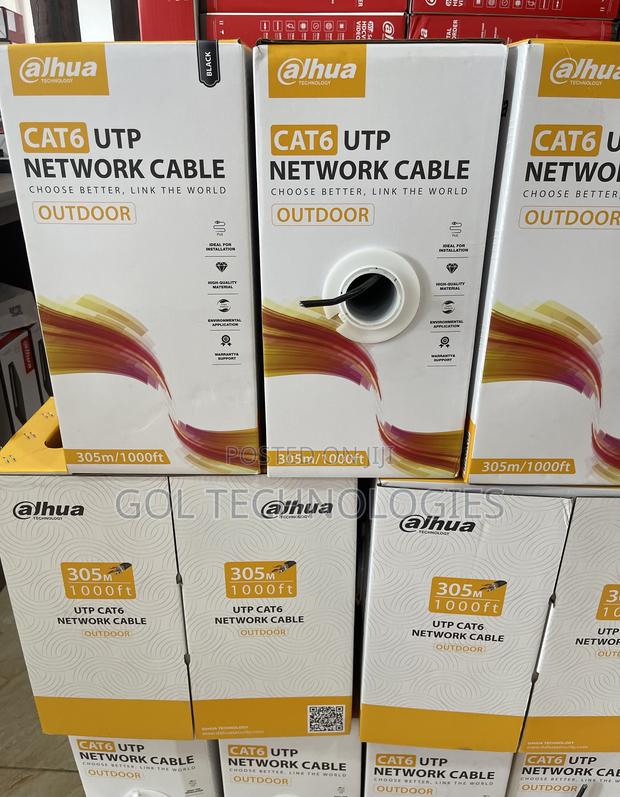 Dahua Cat6 Utp Outdoor Cable Pfm920-6u 305m Outdoor Utp Cat6 Cable · Photo 4