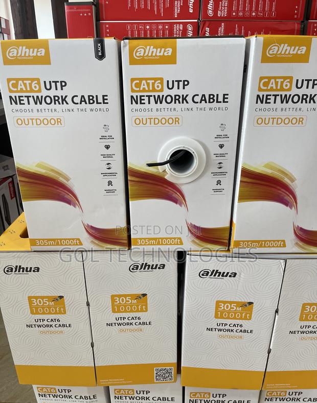 Dahua Cat6 Utp Outdoor Cable Pfm920-6u 305m Outdoor Utp Cat6 Cable · Photo 3