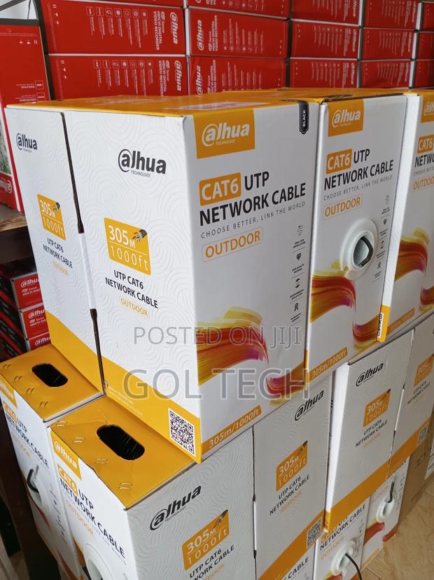 Dahua Cat6 Outdoor Utp Cable 305m Dh-Pfm920-6u photo 2