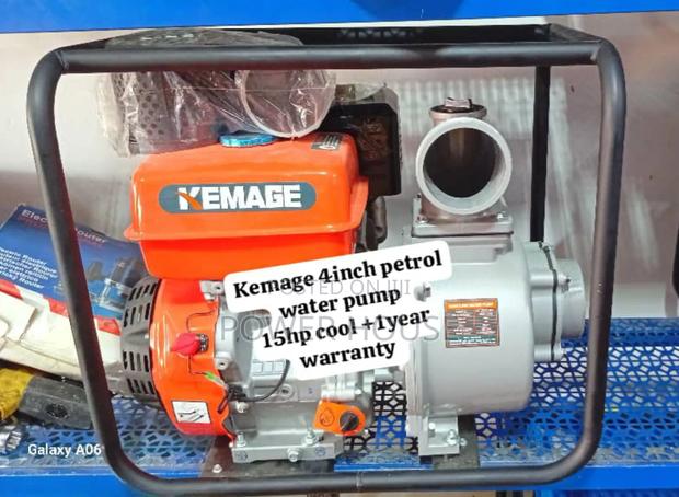 Flow Master Kemage 4inch Petrol Water Pump 15hp Kemage Petrol Pump · Photo 2