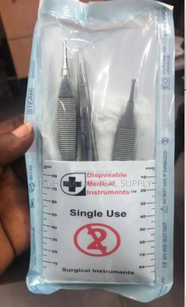 Disposable Medical Instruments ( Tweezers, Scissors, Scapel, Forcep)