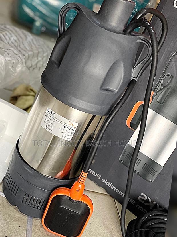 Leo Electric Stainless Submersible Pump Outlet At The Top With Float · Photo 2