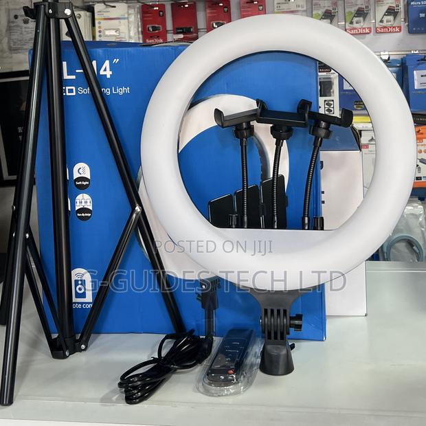 14-Inch Ring Light With Stand and Bag photo 4