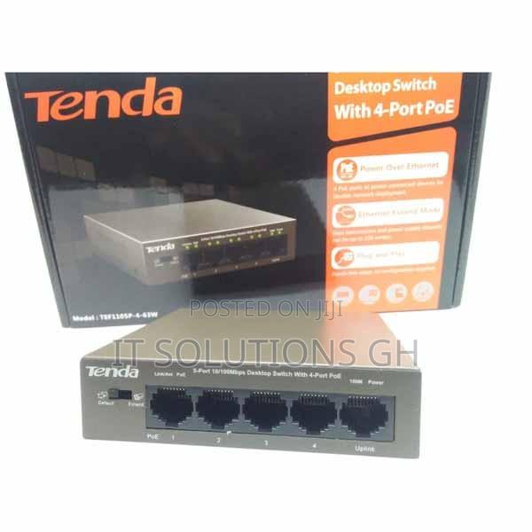 Tenda Tef1105p 5-Port With 4-Port Poe Switch · Photo 2