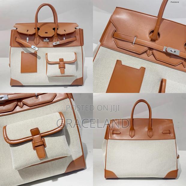 This Is Original Real Material and Leather Luggage Hac 40 Duffels Bags photo 4