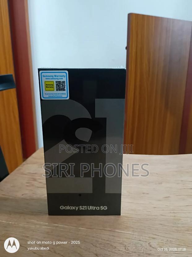 New Samsung Galaxy S21 Ultra 5G 128 GB Silver · Photo 4