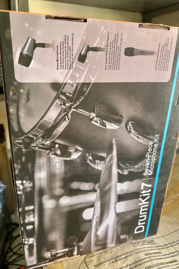 Shure Q7 7 Pcs Drum Microphone Set. · Photo 4