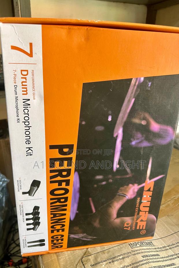 Shure Q7 7 Pcs Drum Microphone Set. · Photo 3