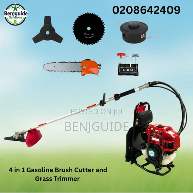 4 In 1 Gasoline Brush Cutter And Grass Trimmer · Photo 4