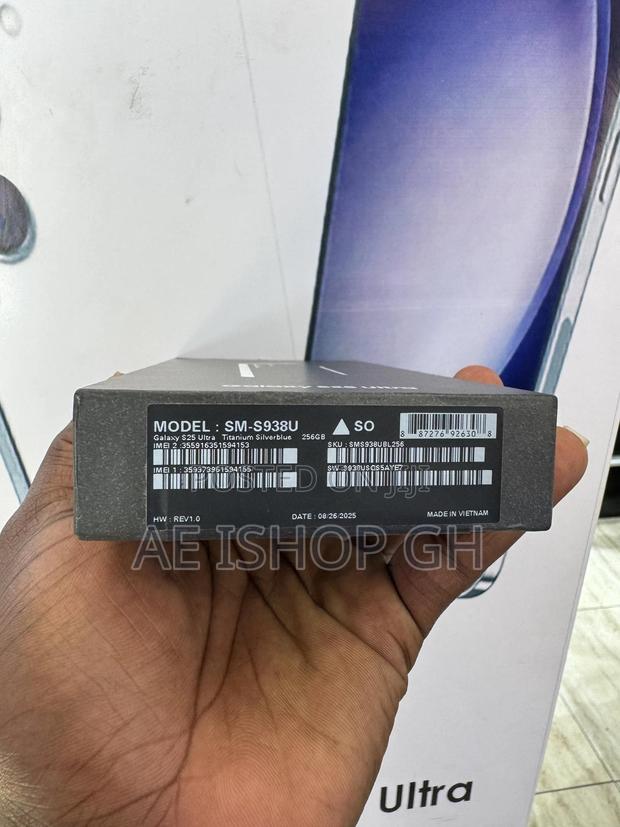 New Samsung Galaxy S25 Ultra 256 GB Blue photo 4