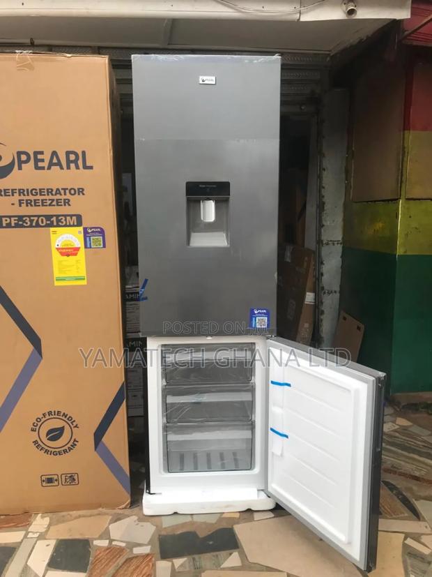 Brand New Pearl 262 Litre Fridge With Dispenser And Bottom Freezer photo 4