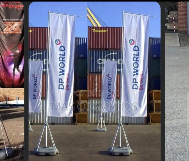 Telescopic Flag With Stand - Brand New · Photo 3