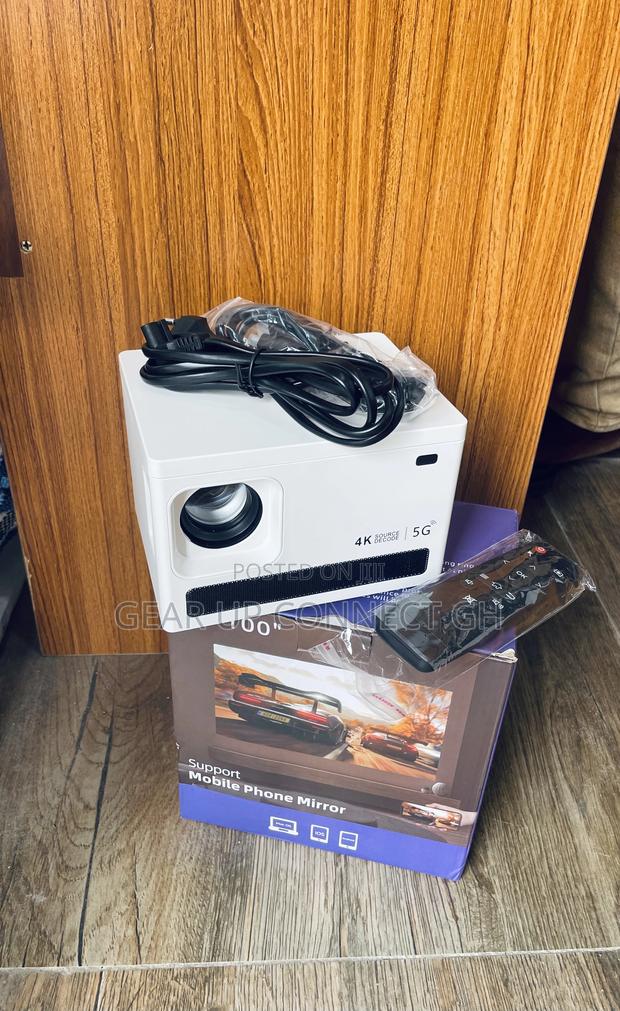 4k Hd 5g Android Projector With Wifi And Bluetooth