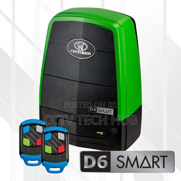 Centurion D6 Smart Gate Motor -2 Batts, 2 Remotes, 1 Foundation Plate
