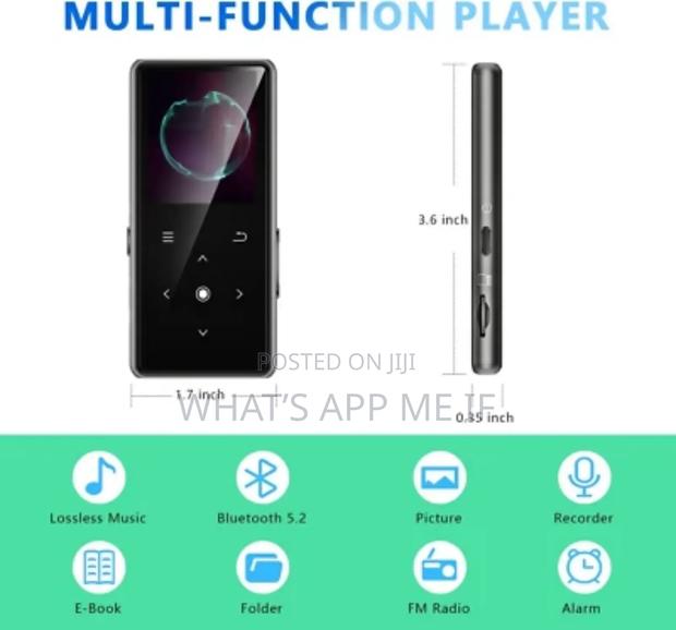 64gb Mp3 Player With Bluetooth 5.Onsa Music Player With Built-in Hd photo 4