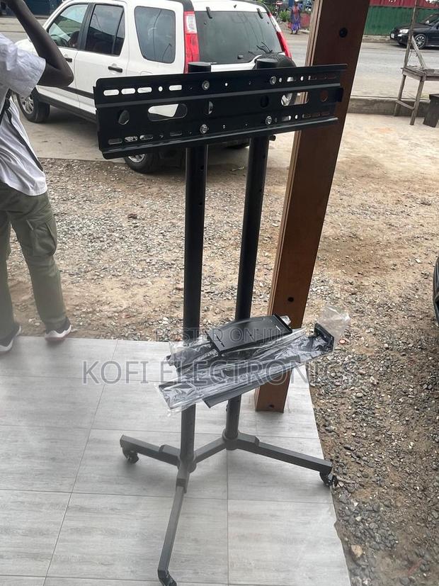 Adjustable 32–70 Inch Mobile Tv Stand With Wheels · Photo 2