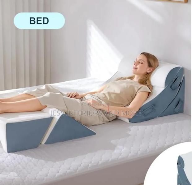 Orthopedic Bed Wedge Pillow Set For Sleeping. photo 2