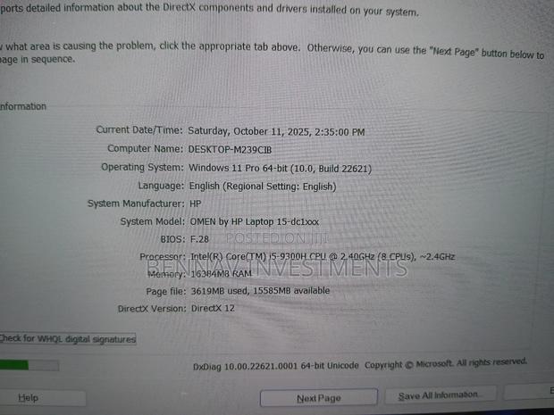 Laptop HP Omen 15 16GB Intel Core i5 SSD 512GB photo 4