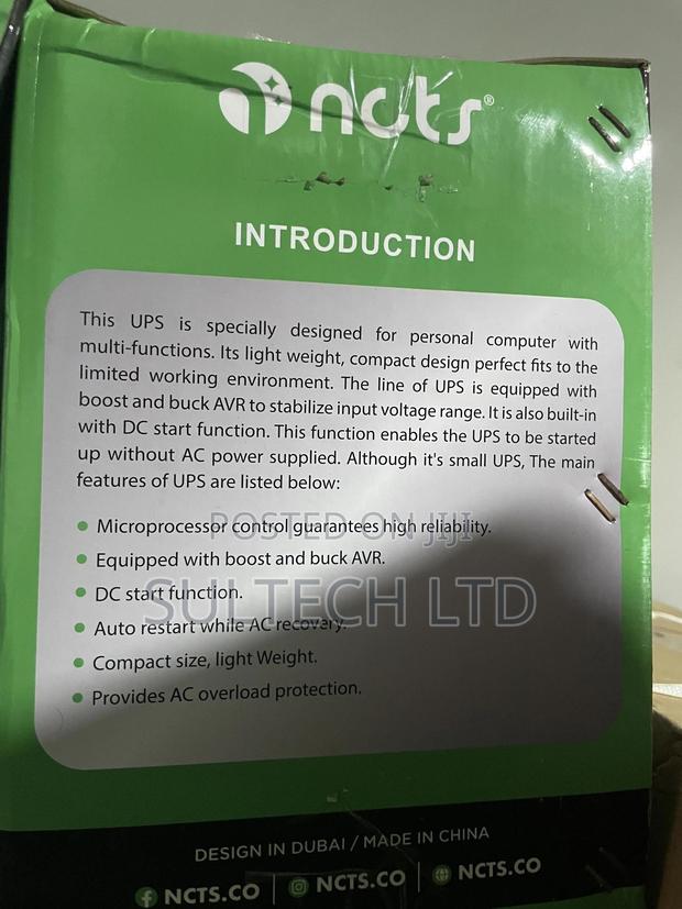NCTS 3000va Offline Ups photo 3