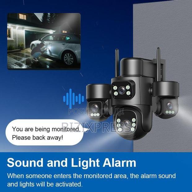 4 Lens 4 Videos 4g Solar Security Camera photo 2