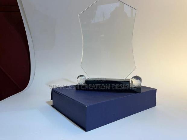 Crystal Plaque With Branding