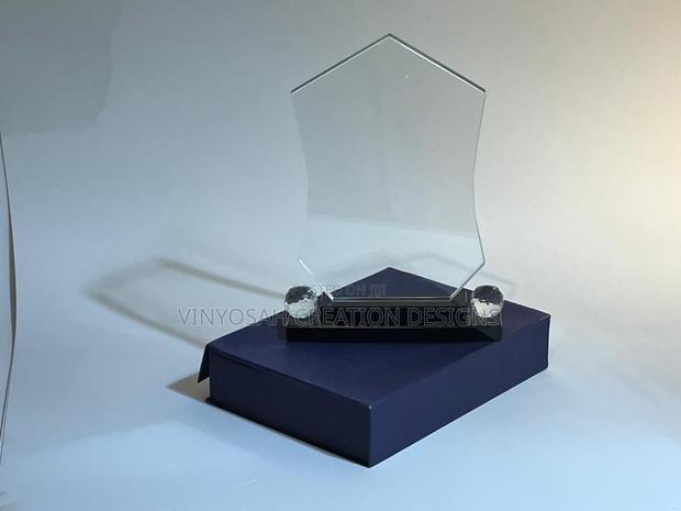 Crystal Plaque With Branding