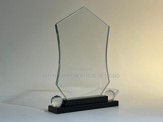 Crystal Plaque With Branding