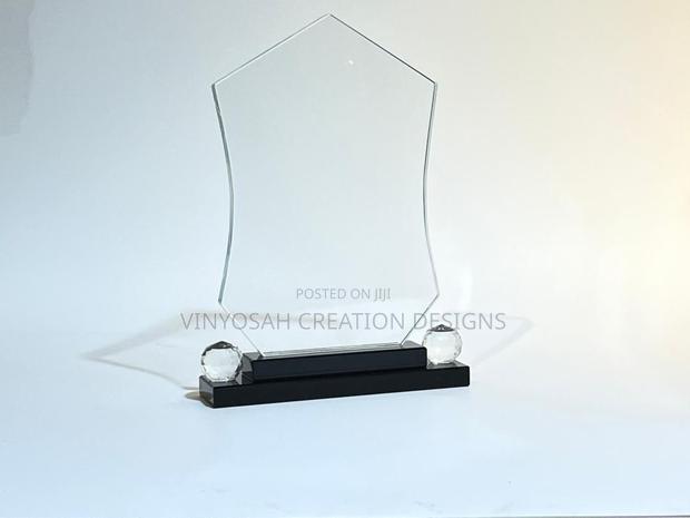 Crystal Plaque With Branding