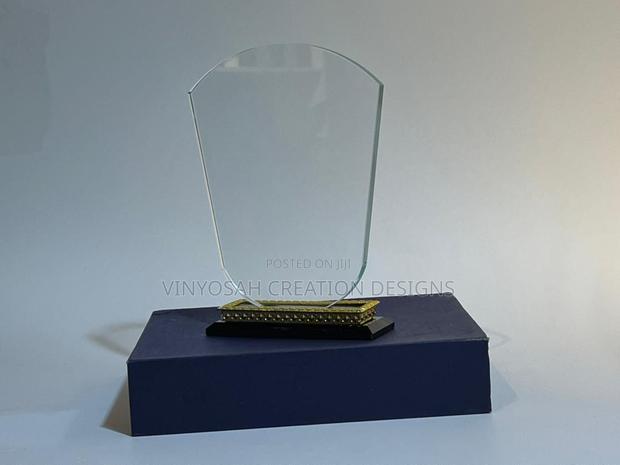 Crystal Plaque With Branding