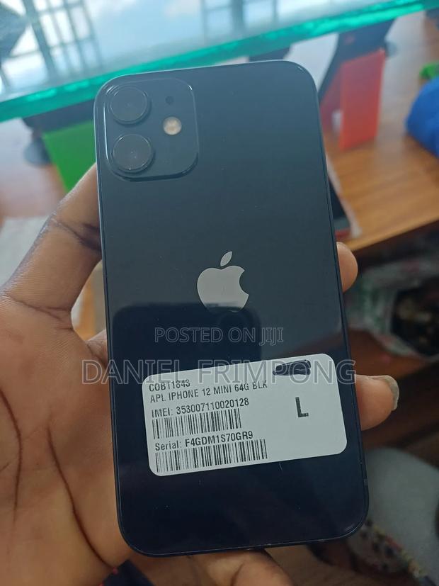 Apple iPhone 12 mini 64 GB Black photo 2
