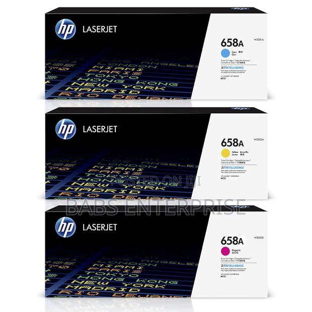 Hp Original 658a Cyan, Magenta, Yellow Toner Cartridge · Photo 2