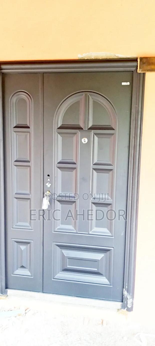 One and Half Available Roughly Design Metal Door and Accessories