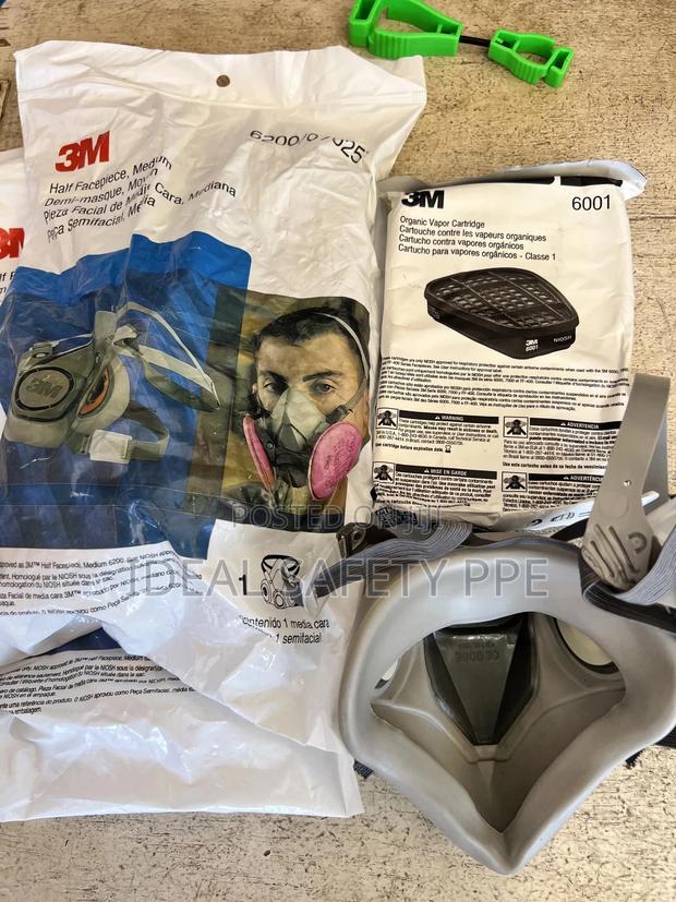 3m 6200 Half Face Respirator