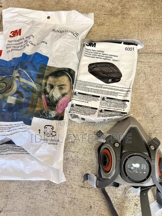 3m 6200 Half Face Respirator