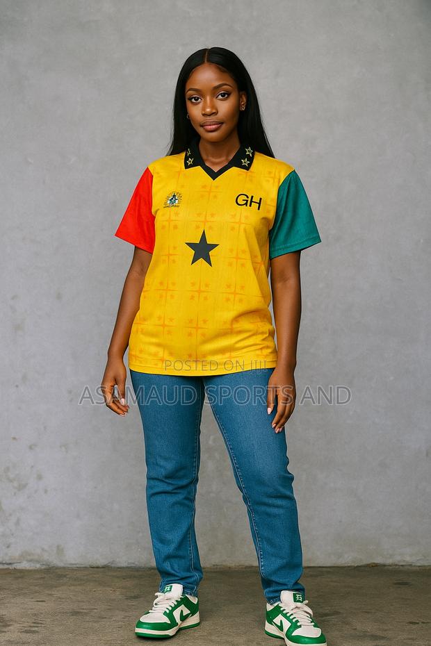 Original Retro Ghana Jersey Available At Cool Price