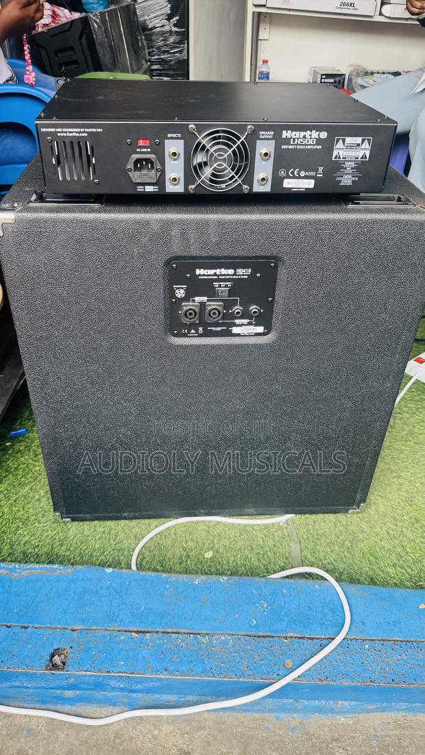 Heartke Hd 410hydrive With 500watt Bass Amplifier/Bass Combo photo 3