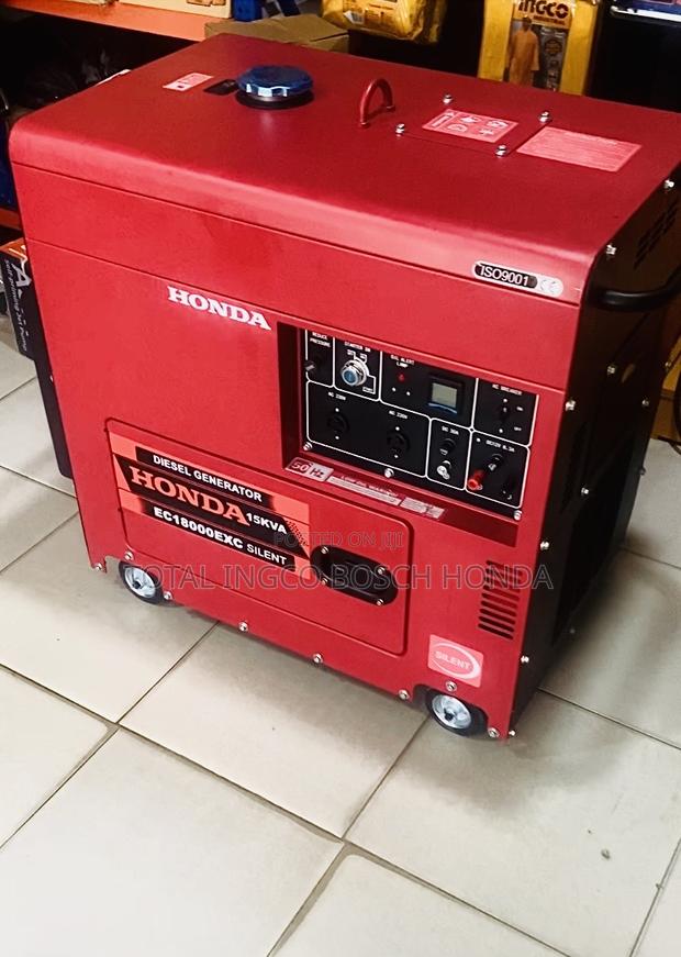 Generator 15kva Honda Electric Standard Generator Less Noise