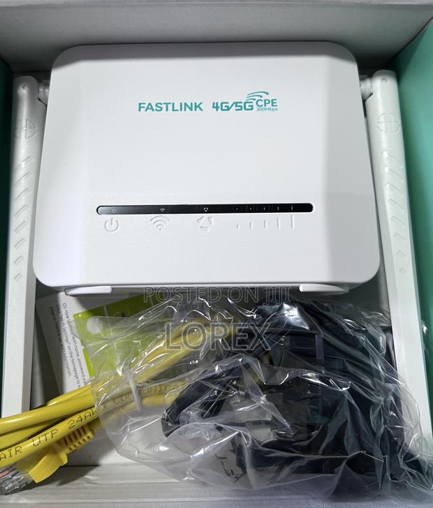 Universal 4g Sim Router With Backup Battery 300mbps Fastlink photo 4