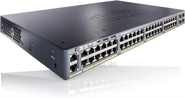 Cisco Catalyst 2960-X 48 Gige Poe 370w, 4 X 1g Sfp, Lan Base photo 2